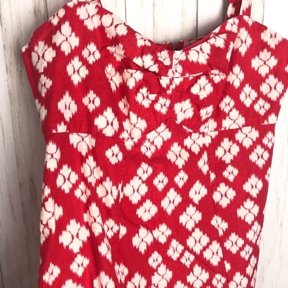 Patagonia red floral tank size 6 - Picture 2 of 4